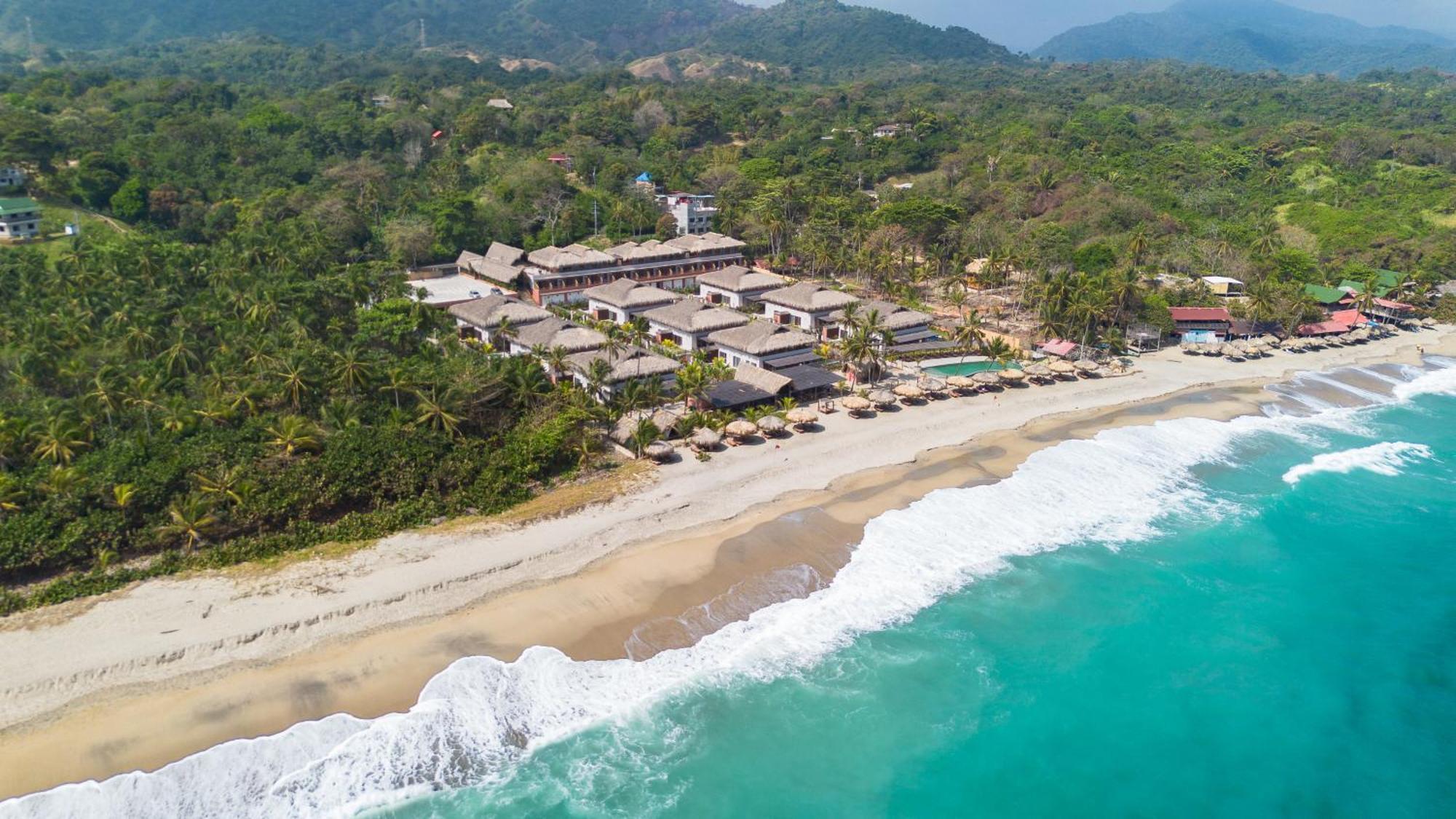 Senda Kokkos Beach Los Naranjos Bagian luar foto